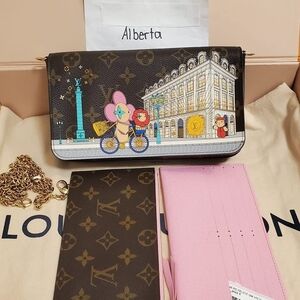 Louis Vuitton Félicie Pochette Mascot Vivienne Monogram